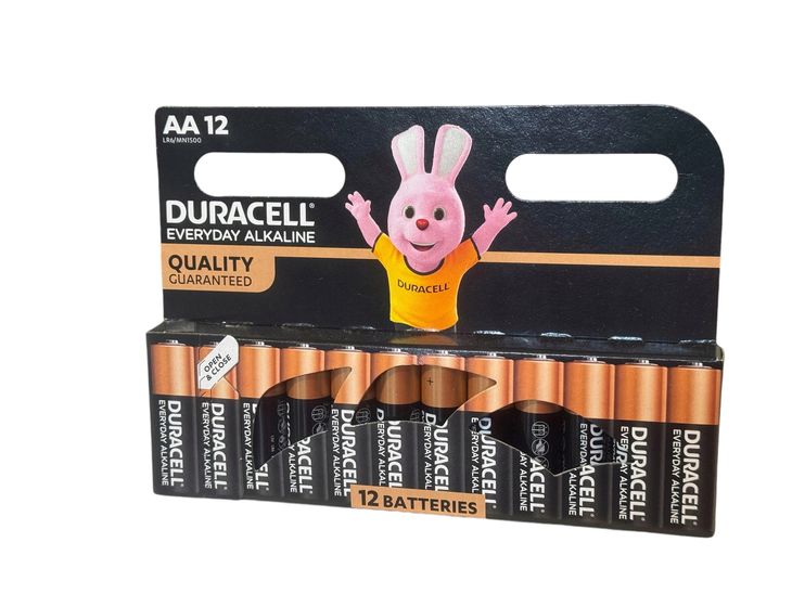 Bateria alkaliczna Duracell AA (R6) 12 szt.