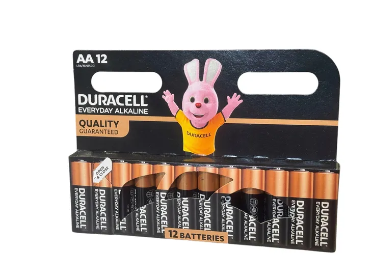 Bateria alkaliczna Duracell AA (R6) 12 szt.