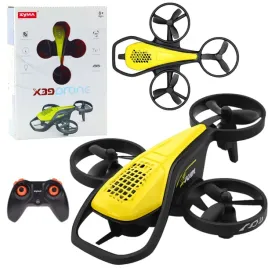 mini-dron-zdalnie-sterowany-rc-syma-x36-czteroosiowy-akrobacje-zolty