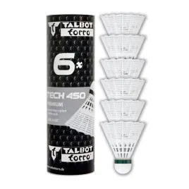 lotki-do-badmintona-talbot-torro-tech-450-slow-6-szt-biale