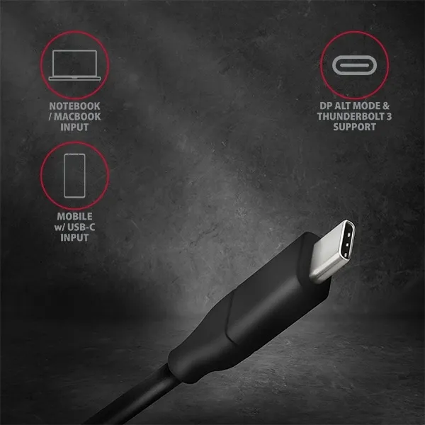 axagon-active-cable-or-usb-c-to-displayport-or-1-8-m-stan-nowy