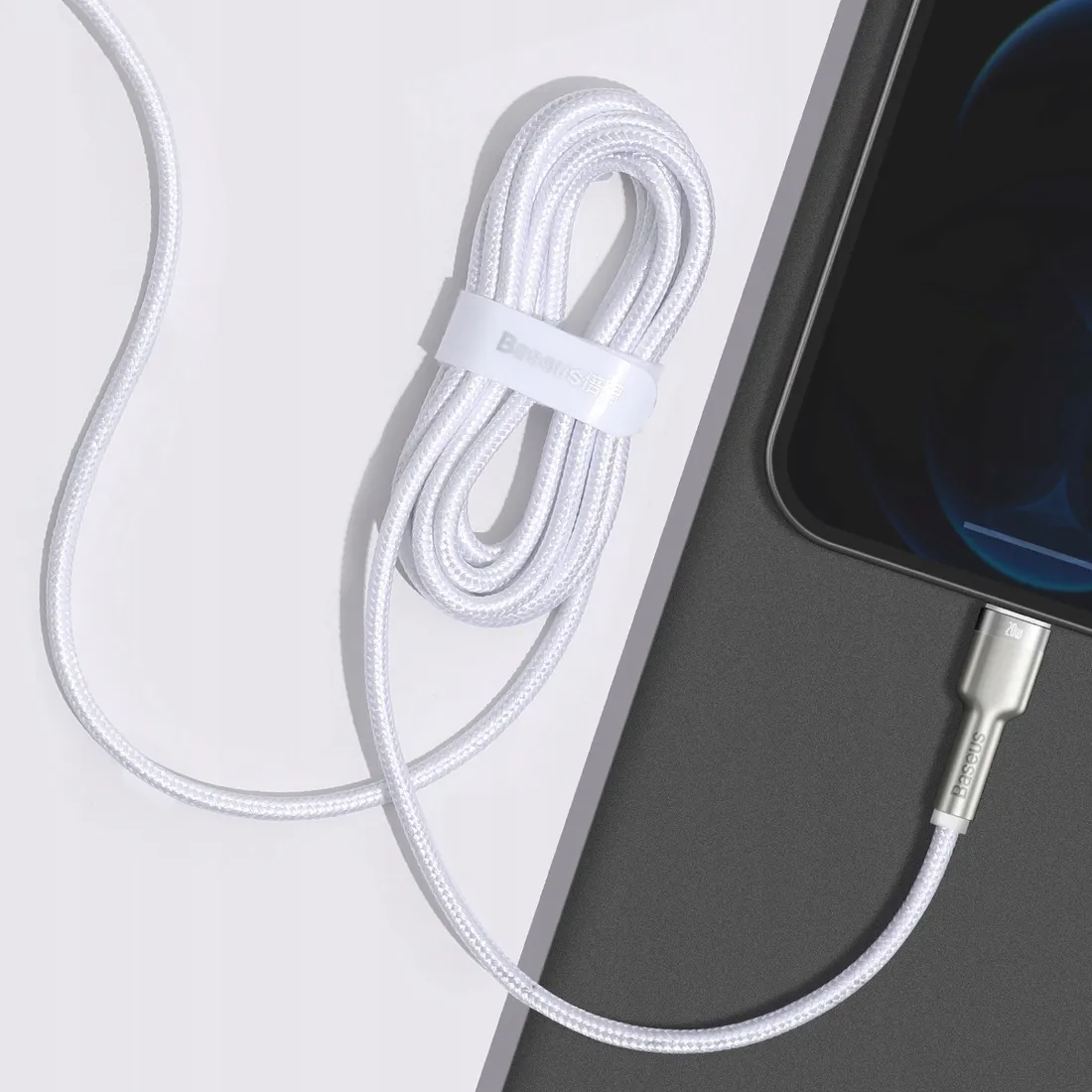 kabel-przewod-cafule-series-metal-data-usb-c-iphone-lightning-20w-pd-1m-stan-nowy