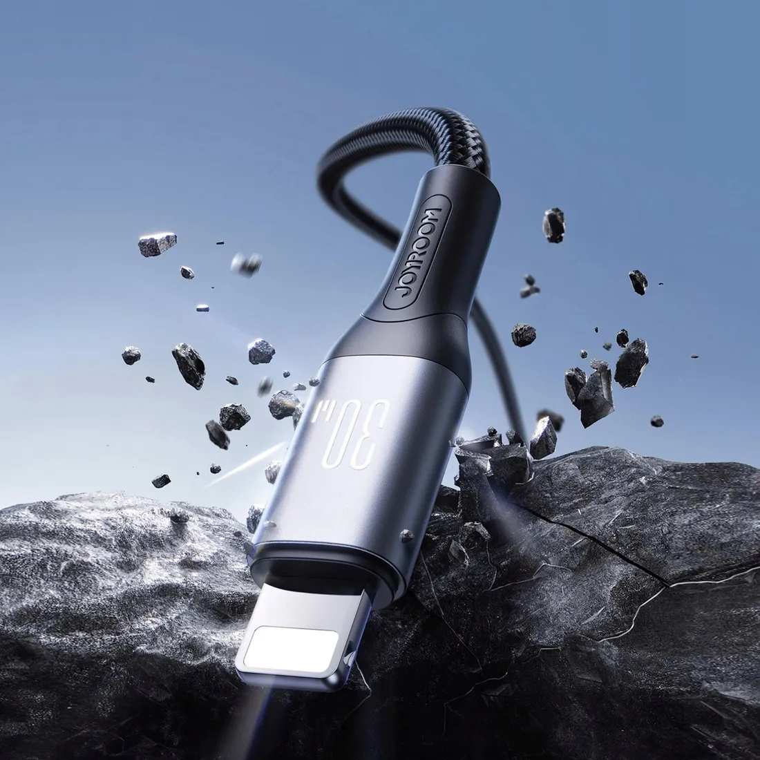 kabel-przewod-usb-c-iphone-lightning-30w-2m-czarny-stan-nowy