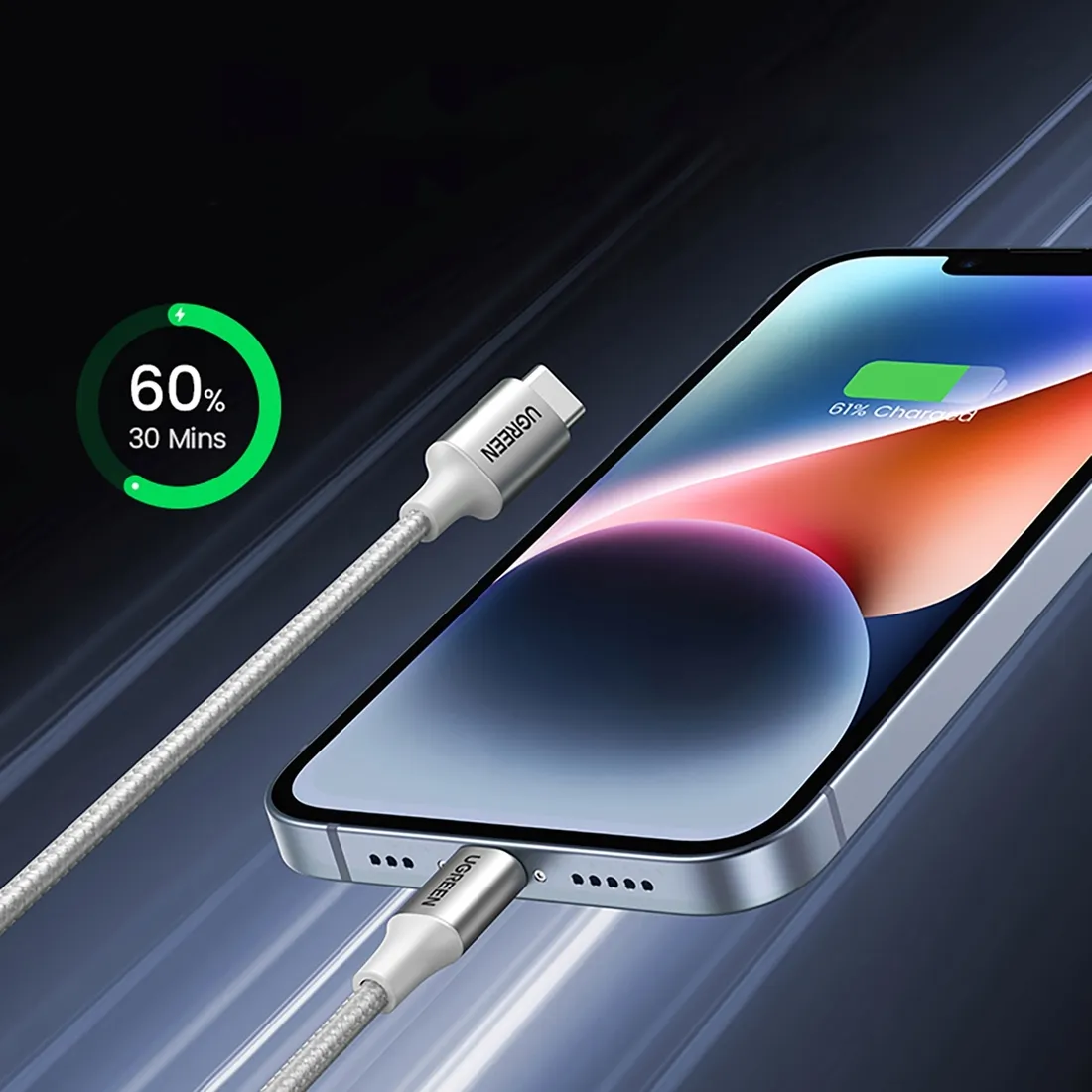kabel-przewod-usb-c-iphone-lightning-mfi-1m-srebrny-stan-nowy