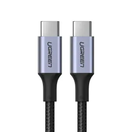kabel-przewod-usb-c-power-delivery-100w-quick-charge-fcp-5a-3m-szary