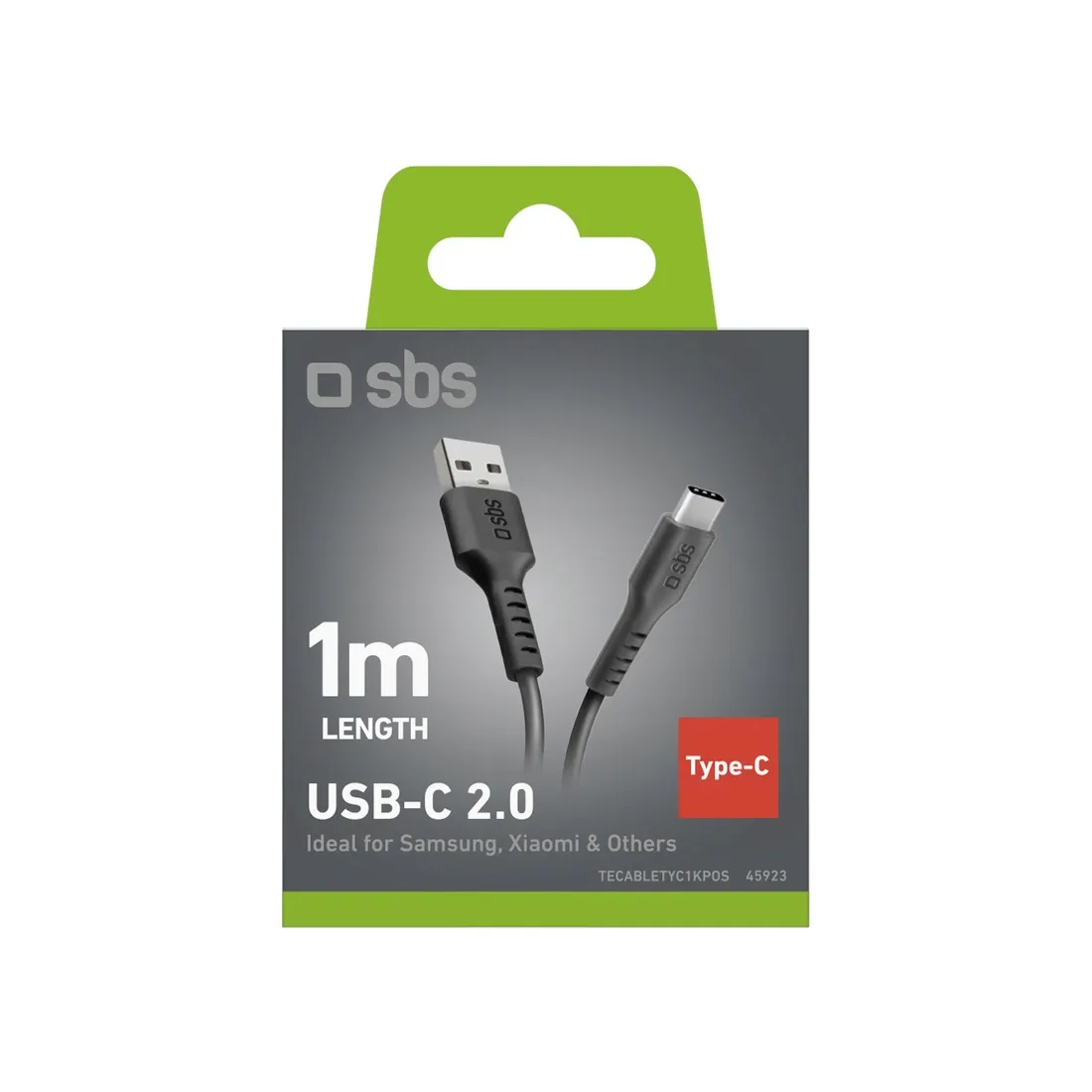kabel-przewod-usb-a-usb-c-1m-czarny