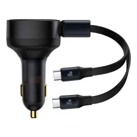 2w1-ladowarka-samochodowa-33w-2x-usb-c-enjoyment-czarna