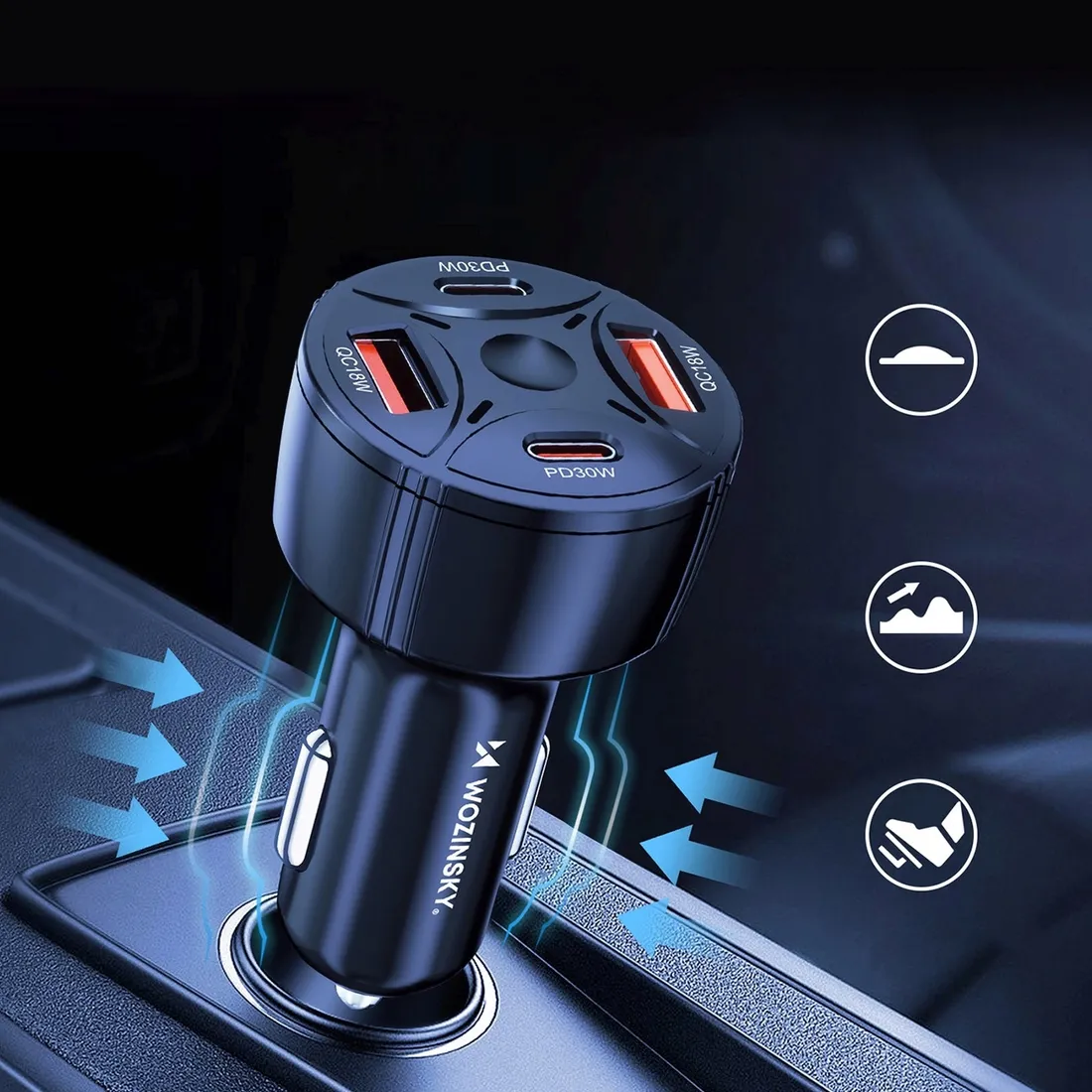ladowarka-samochodowa-2xusb-c-2xusb-a-60w-czarna-stan-nowy