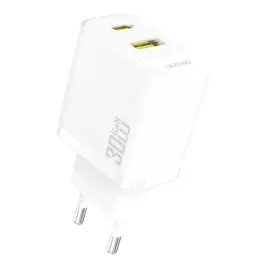 ladowarka-sieciowa-usb-a-usb-c-gan-pd-30w-biala