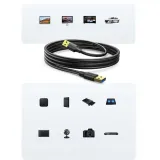 kabel-przewod-usb-usb-3-2-3m-czarny-kod-producenta-90576-stan-nowy