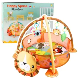 mata-lezanka-kojec-dla-niemowlaka-basenik-zawieszki-kulki-20-szt-3w1-lew