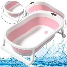 wanienka-do-kapieli-skladana-antyposlizgowe-nozki-rozowa