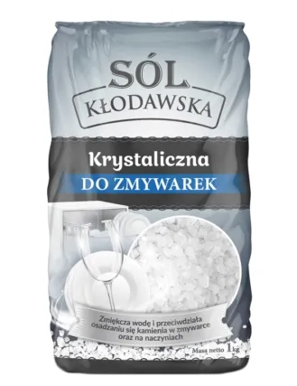 Sól do zmywarek krystaliczna Kłodawska Produkt Polski 1kg - Kłodawska