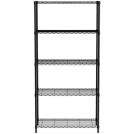 regal-magazynowy-skrecany-5-polkowy-czarny-91x45x183-cm-hendi-812990