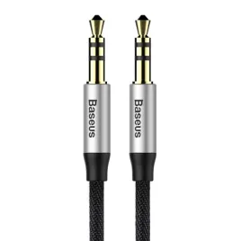 kabel-przewod-audio-stereo-yiven-m30-aux-3-5mm-mini-jack-1-5m-srebrno-cza