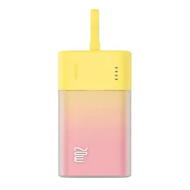 powerbank-popsicle-5200mah-20w-z-kablem-lightning-60w-20v-3a-30cm-zolto-r