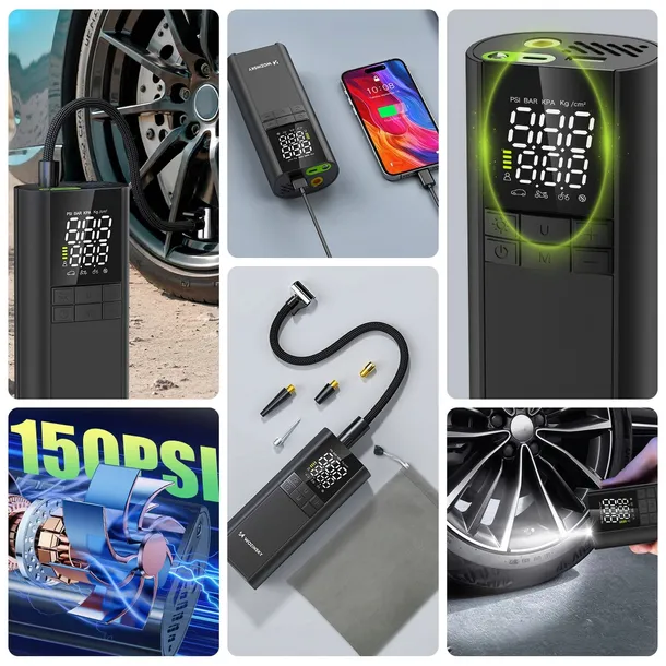 kompresor-pompka-elektryczna-powerbank-latarka-150-psi-8000mah-czarny-marka-wozinsky-stan-nowy