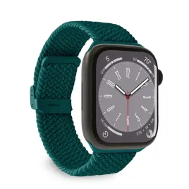 pasek-nylonowy-do-apple-watch-42-44-45-49-mm-loop-ciemnozielony