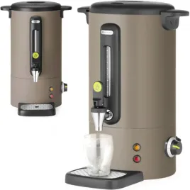warnik-do-wody-grzanego-wina-z-kranem-tacka-ociekowa-uniq-9-l-950-w-taupe