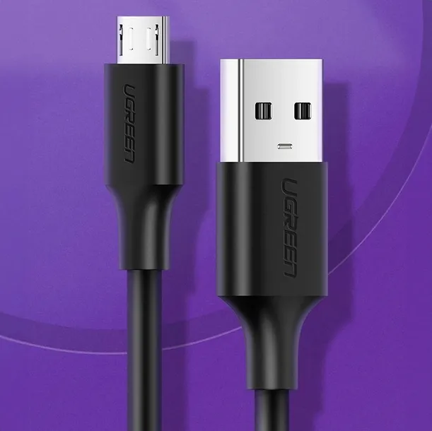 kabel-przewod-micro-usb-usb-a-25cm-czarny-stan-nowy-marka-ugreen