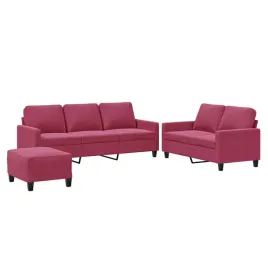 sofa-aksamitowa-2-3-osobowa-z-podnozkiem-winna-czerwien-138x77x80-cm