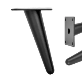 noga-meblowa-stopka-do-lozka-kanapy-czarny-mat-loftowa-h150-skosna-sl012s