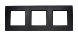 polmark-rosa-ramka-potrojna-r-3q-cz-czarny-mat