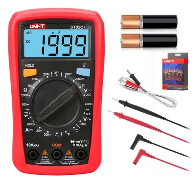 miernik-elektryczny-multimetr-uni-t-33c-stan-nowy-model-ut33c