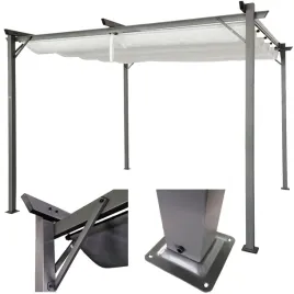 pergola-ogrodowa-altana-tarasowa-pawilon-dach-sprint-290x290-3x3-szara