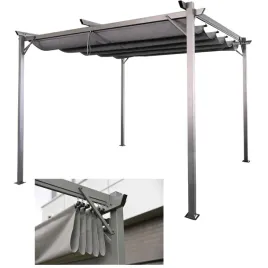 pergola-tarasowa-altana-ogrodowa-sprint-290x290cm-3x3-metalowa-zadaszenie