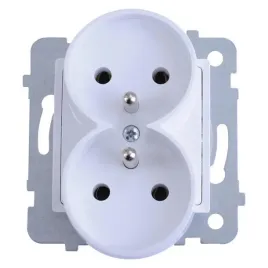 polmark-rosa-gniazdo-podwojne-z-u-do-ramki-bialy