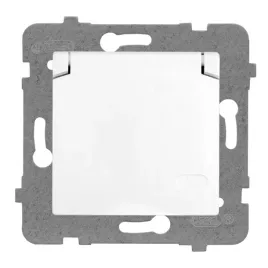 polmark-rosa-gniazdo-hermetyczne-kl-biala-bialy