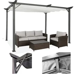 pergola-tarasowa-altana-ogrodowa-4x3-metalowa-sprint-3x4m-pawilon-wiata