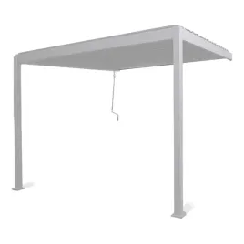 pergola-scienna-tarasowa-ogrodu-zadaszenie-3x3-premium-wall-gutroof-biala