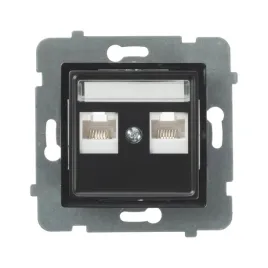 polmark-rosa-gniazdo-internetowe-podwojne-rj45-czarny