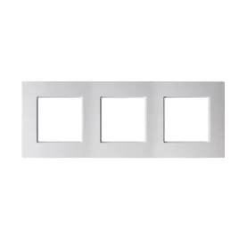 polmark-rosa-ramka-potrojna-bialy