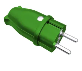 wtyczka-gumowa-nova-zielona-f-elektro