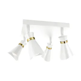 struhm-listwa-sufitowa-poczworna-kwadratowa-glamour-loreta-e14-bialy