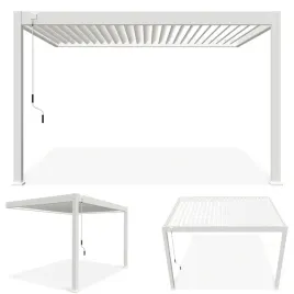 pergola-aluminiowa-przyscienna-tarasowa-aluminium-elegance-wall-3x4-biala