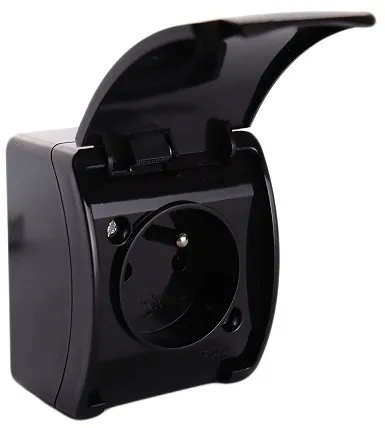 gniazdo-elektryczne-scienne-koala-czarny-kod-producenta-161-05-gniazdko-uniwersalne-230v-ip44