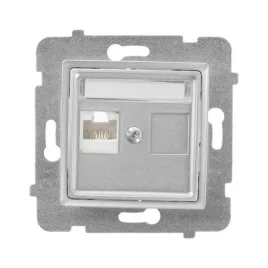 gniazdo-komputerowe-rosa-pojedyncze-rj45-polmark-srebrny-metalik