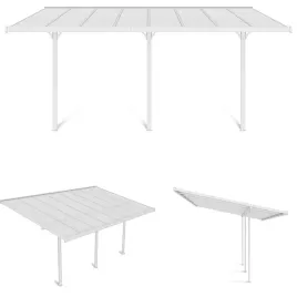 wiata-altana-garazowa-ogrodowa-atlanta-3x5m-poliweglan-przyscienna-biala