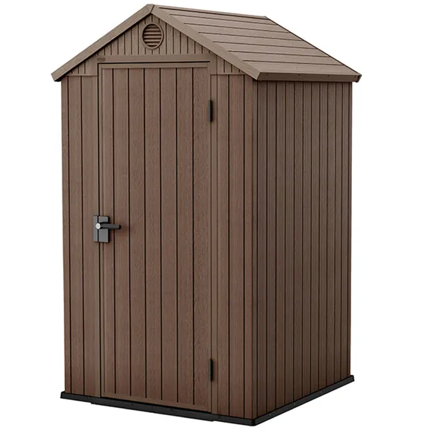 Domek Ogrodowy Narzędziowy Keter DARWIN 4x4 125x205cm Szopa Schowek brązowy