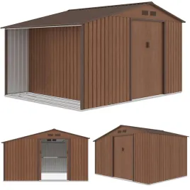 domek-ogrodowy-narzedziowy-metal-drewutnia-na-narzedzia-madison-342x255-cm