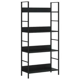 4-poziomowy-regal-industrialny-czarny-60x276x1245-cm