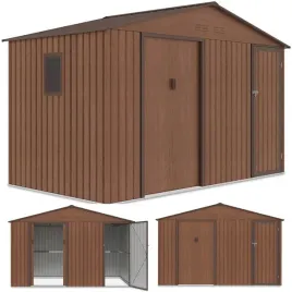 domek-metalowy-ogrodowy-narzedziowy-na-narzedzia-falcon-duzy-340x194cm-braz