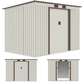 domek-ogrodowy-narzedziowy-metalowy-oregon-261x181cm-maly-schowek-bezowy