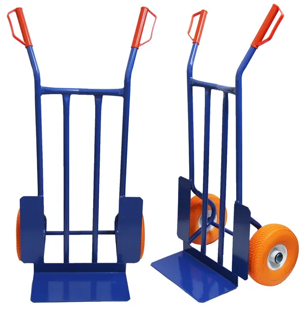WÓZEK MAGAZYNOWY 200kg TRANSPRTOWY MŁYNARKA KURIERSKI KOŁA PEŁNE