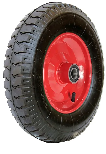KÓŁKO KOŁO 4.00-8 DO TACZKI otwór fi 25 mm 4PR