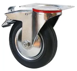 kolo-obrotowe-skretne-guma-kolko-125-mm-z-hamulcem